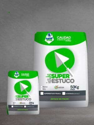 Superestuco Plástico en Polvo Interior